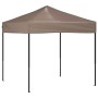 Carpa para fiestas plegable gris taupe 2x2 m de , Carpas y cenadores - Ref: Foro24-93498, Precio: 98,70 €, Descuento: %