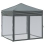 Carpa para fiestas plegable con paredes gris antracita 2x2 m de , Carpas y cenadores - Ref: Foro24-93509, Precio: 107,74 €, D...