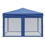 Carpa para fiestas plegable con paredes laterales azul 3x3 m de , Carpas y cenadores - Ref: Foro24-93528, Precio: 128,65 €, D...