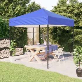 Carpa para fiestas plegable azul 2x2 m de , Carpas y cenadores - Ref: Foro24-93493, Precio: 96,42 €, Descuento: %
