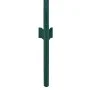 Wire mesh fence with green 25x2 m steel posts by , fence panels - Ref: Foro24-144607, Price: 158,15 €, Discount: %