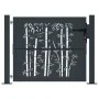 Gartentor aus anthrazitgrauem Stahl im Bambusdesign, 105x105 cm. von , Gartentore - Ref: Foro24-153179, Preis: 191,94 €, Raba...