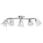 Ceiling lamp with tulip-shaped glass shades, 5 E14 light bulbs. by , ceiling lights - Ref: Foro24-289233, Price: 61,88 €, Dis...