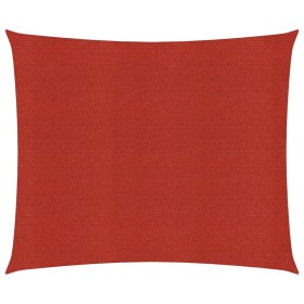 Toldo de vela rojo HDPE 160 g/m² 2,5x3 m de , Sombrillas - Ref: Foro24-311617, Precio: 27,10 €, Descuento: %
