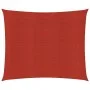 Toldo de vela rojo HDPE 160 g/m² 2,5x3 m de , Sombrillas - Ref: Foro24-311617, Precio: 26,55 €, Descuento: %