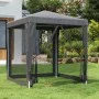 Carpa para fiestas 4 paredes de malla HDPE gris antracita 2x2 m de , Carpas y cenadores - Ref: Foro24-319219, Precio: 74,77 €...