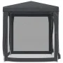 Carpa para fiestas 4 paredes de malla HDPE gris antracita 2x2 m de , Carpas y cenadores - Ref: Foro24-319219, Precio: 74,77 €...