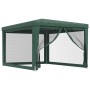 Carpa para fiestas con 4 paredes de malla HDPE verde 3x4 m de , Carpas y cenadores - Ref: Foro24-319233, Precio: 102,00 €, De...