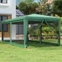 Carpa para fiestas con 6 paredes de malla HDPE verde 3x6 m de , Carpas y cenadores - Ref: Foro24-319238, Precio: 136,86 €, De...
