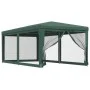 Carpa para fiestas con 6 paredes de malla HDPE verde 3x6 m de , Carpas y cenadores - Ref: Foro24-319238, Precio: 136,86 €, De...