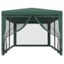 Carpa para fiestas con 6 paredes de malla HDPE verde 3x6 m de , Carpas y cenadores - Ref: Foro24-319238, Precio: 136,86 €, De...