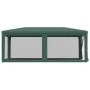 Carpa para fiestas con 6 paredes de malla HDPE verde 3x6 m de , Carpas y cenadores - Ref: Foro24-319238, Precio: 136,86 €, De...