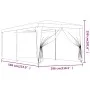 Carpa para fiestas con 6 paredes de malla HDPE verde 3x6 m de , Carpas y cenadores - Ref: Foro24-319238, Precio: 136,86 €, De...