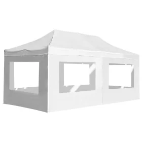 Carpa plegable profesional y paredes aluminio blanco 6x3 m de , Carpas y cenadores - Ref: Foro24-45510, Precio: 479,61 €, Des...