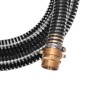 Manguera de succión con conectores de latón 15 m 25 mm negra de , Mangueras de jardín - Ref: Foro24-142892, Precio: 82,66 €, ...