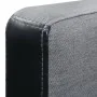 L-shaped sofa bed in black and gray fabric by , Sofas - Ref: Foro24-244334, Price: 450,73 €, Discount: %