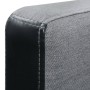 Sofá cama en forma de L tela negro y gris de , Sofás - Ref: Foro24-244334, Precio: 458,49 €, Descuento: %