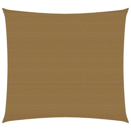 Toldo de vela HDPE gris taupe 160 g/m² 7x7 m de , Sombrillas - Ref: Foro24-311390, Precio: 88,66 €, Descuento: %