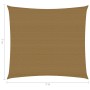 Toldo de vela HDPE gris taupe 160 g/m² 7x7 m de , Sombrillas - Ref: Foro24-311390, Precio: 88,66 €, Descuento: %