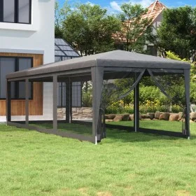 Carpa para fiestas 8 paredes de malla HDPE gris antracita 3x9 m de , Carpas y cenadores - Ref: Foro24-319244, Precio: 154,17 ...