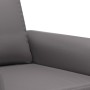 Juego de sofás con cojines 3 piezas cuero sintético gris de , Sofás - Ref: Foro24-3202157, Precio: 495,79 €, Descuento: %