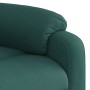 Sillón reclinable de masaje eléctrico tela verde oscuro de , Sillones - Ref: Foro24-3204974, Precio: 281,26 €, Descuento: %