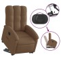 Sillón eléctrico reclinable elevable de tela marrón de , Sillones - Ref: Foro24-3204120, Precio: 299,93 €, Descuento: %