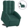 Sillón eléctrico reclinable elevable de tela verde oscuro de , Sillones - Ref: Foro24-3204122, Precio: 325,67 €, Descuento: %