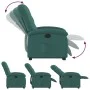 Sillón eléctrico reclinable elevable de tela verde oscuro de , Sillones - Ref: Foro24-3204122, Precio: 325,67 €, Descuento: %