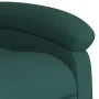 Sillón eléctrico reclinable elevable de tela verde oscuro de , Sillones - Ref: Foro24-3204122, Precio: 325,67 €, Descuento: %