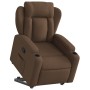 Sillón reclinable elevable de tela marrón de , Sillones - Ref: Foro24-3204486, Precio: 275,00 €, Descuento: %
