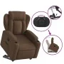 Sillón reclinable elevable de tela marrón de , Sillones - Ref: Foro24-3204486, Precio: 282,28 €, Descuento: %