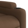 Sillón reclinable elevable de tela marrón de , Sillones - Ref: Foro24-3204486, Precio: 275,00 €, Descuento: %