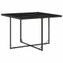 Set de comedor de jardín 9 pzas y cojines ratán sintético negro de , Conjuntos de jardín - Ref: Foro24-3211554, Precio: 414,5...