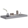 Estantes flotantes de pared 4 uds MDF gris 60x23,5x3,8 cm de vidaXL, Estantes y estanterías - Ref: Foro24-323855, Precio: 50,...