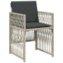 Set comedor de jardín 9 pzas cojines ratán sintético gris claro de , Conjuntos de jardín - Ref: Foro24-3210959, Precio: 379,7...