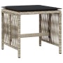 Set comedor de jardín 9 pzas cojines ratán sintético gris claro de , Conjuntos de jardín - Ref: Foro24-3210959, Precio: 379,7...