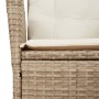 Set comedor de jardín 5 pzas con cojines ratán sintético beige de , Conjuntos de jardín - Ref: Foro24-3277470, Precio: 569,51...