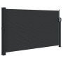 Toldo lateral retráctil negro 120x500 cm de , Sombrillas - Ref: Foro24-4004399, Precio: 83,80 €, Descuento: %