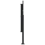 Toldo lateral retráctil negro 120x500 cm de , Sombrillas - Ref: Foro24-4004399, Precio: 83,80 €, Descuento: %