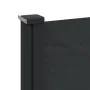 Toldo lateral retráctil negro 120x500 cm de , Sombrillas - Ref: Foro24-4004399, Precio: 76,87 €, Descuento: %