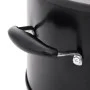 Cocina de leña para camping metal negro 36x26x22,5 cm de , Chimeneas - Ref: Foro24-319439, Precio: 83,85 €, Descuento: %