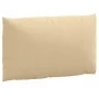 Cojines para sofá de palets 3 uds tela beige melange de , Cojines para sillas y sofás - Ref: Foro24-4002655, Precio: 42,58 €,...