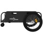 Remolque para bicicletas hierro y tela Oxford negro de , Remolques para bicicletas - Ref: Foro24-94199, Precio: 107,15 €, Des...