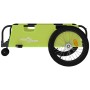 Remolque para bicicletas tela Oxford y hierro verde y negro de , Remolques para bicicletas - Ref: Foro24-94200, Precio: 103,2...