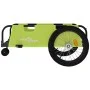 Remolque para bicicletas tela Oxford y hierro verde y negro de , Remolques para bicicletas - Ref: Foro24-94200, Precio: 101,1...