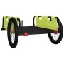 Remolque para bicicletas tela Oxford y hierro verde y negro de , Remolques para bicicletas - Ref: Foro24-94200, Precio: 101,1...