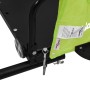 Remolque para bicicletas tela Oxford y hierro verde y negro de , Remolques para bicicletas - Ref: Foro24-94200, Precio: 103,2...