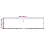Anthrazitgrauer PVC-Balkon-Sichtschutz 800x75 cm von , Zaunpaneele - Ref: Foro24-4005377, Preis: 28,69 €, Rabatt: %