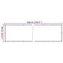 Sichtschutz-Balkonbildschirm aus anthrazitgrauem PVC 600x90 cm von , Zaunpaneele - Ref: Foro24-4005431, Preis: 21,05 €, Rabat...